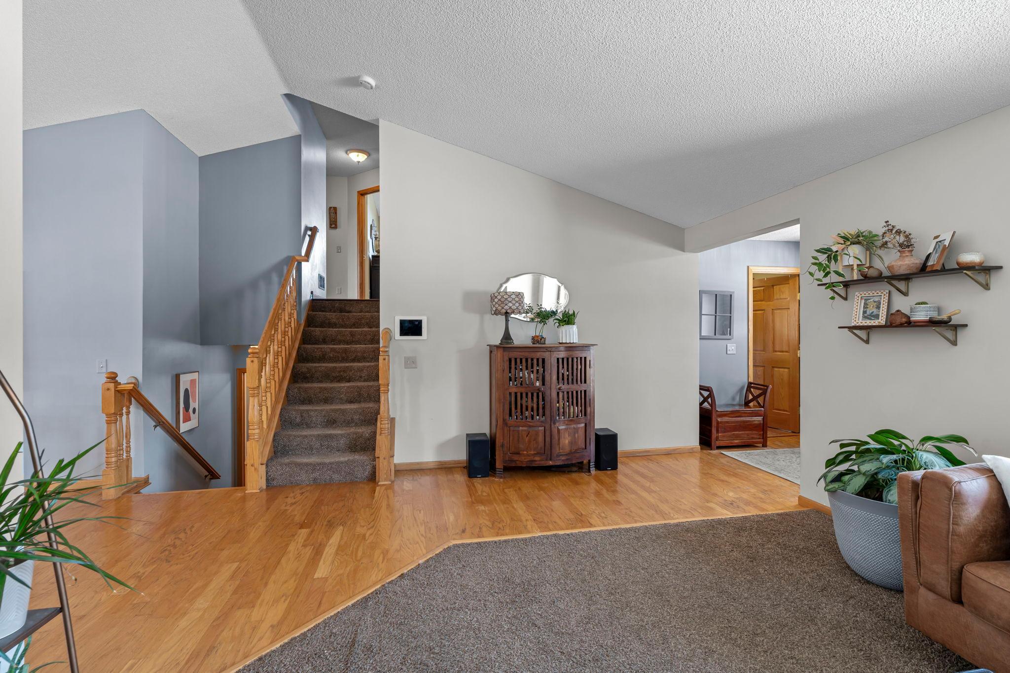Another view from the spacious living room.