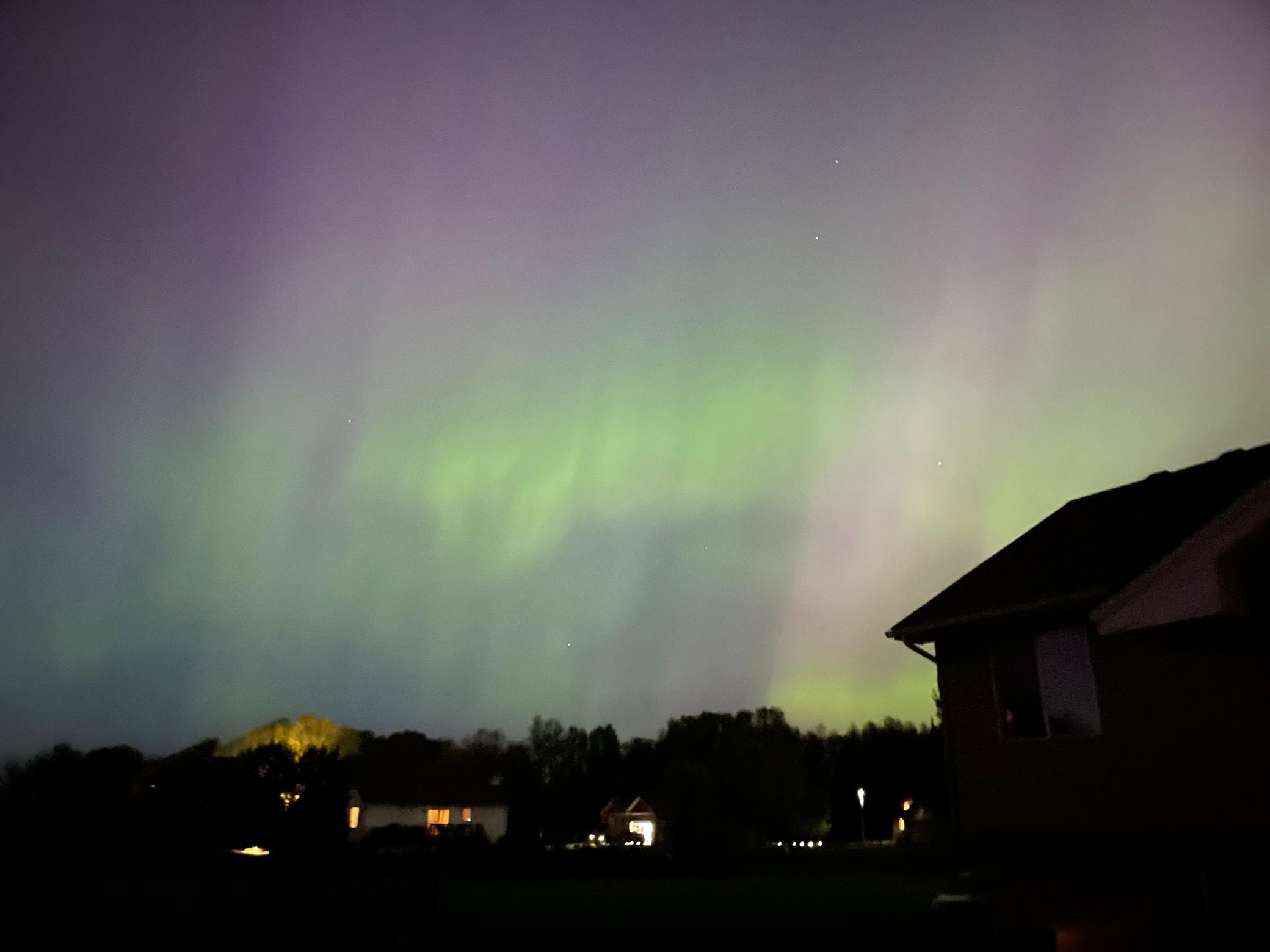 Enjoy stunning northern lights views and the peaceful feel this location provides.