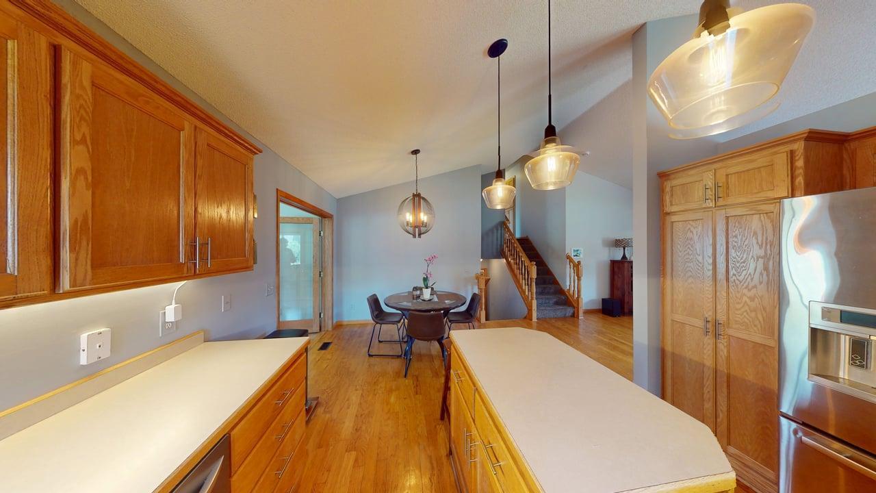 Connected layout creates a natural flow that's perfect for entertaining.