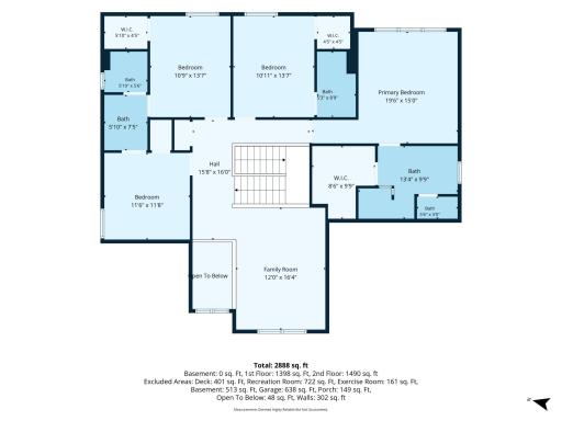 2nd Level Floorplan