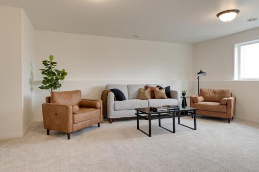 Lower level family room