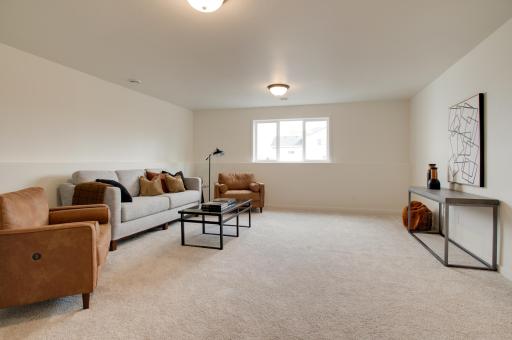 Lower level family room