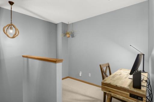 Upstairs loft area.