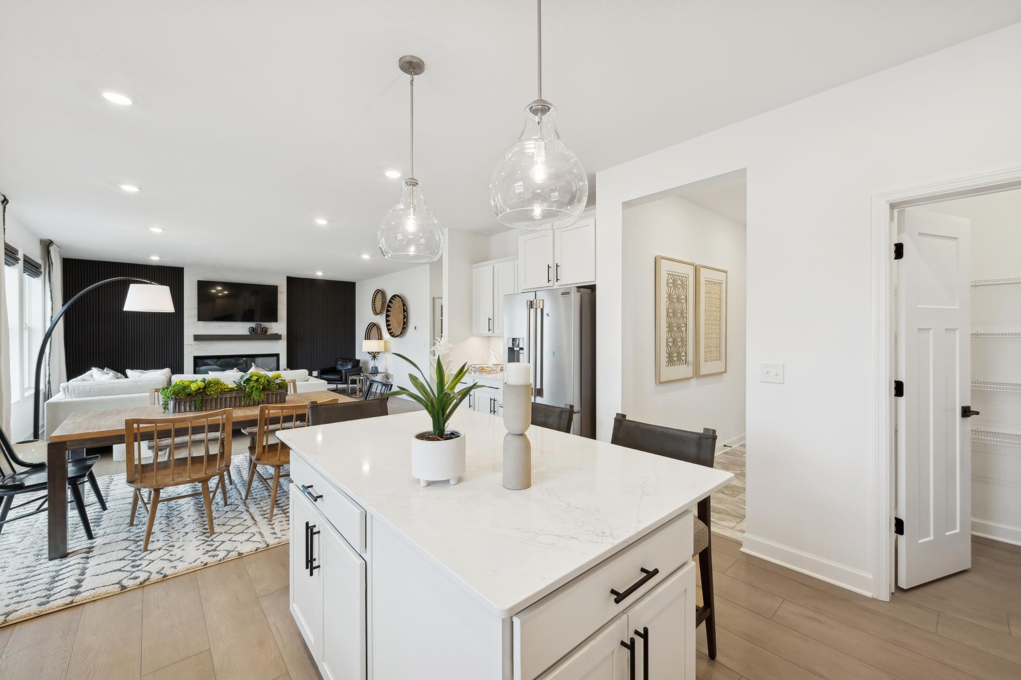 (Photo of a similar home, features will vary) Stunning kitchen with ample space and brand new stainless steel appliances!
