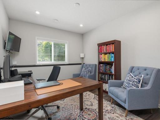 Lower Level Bedroom 4 (currently being used as a home office)