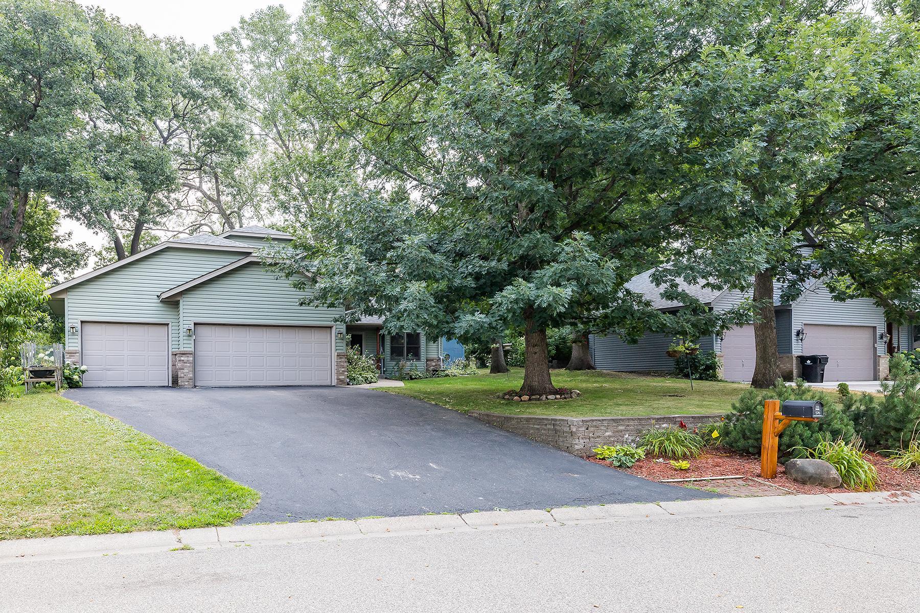 Huge 3-car garage was recently finished -- insulated and heated with additional storage above.