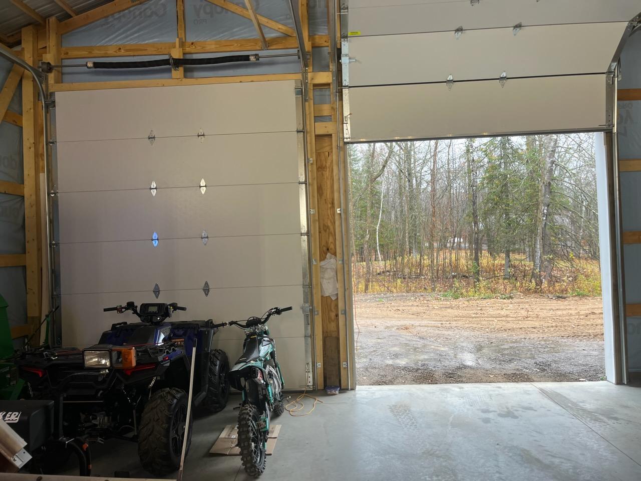 Insulated overhead doors