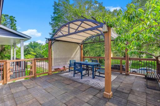 The house is so well cared for, pergola is used for a huge portion of the year, morning, noon and night. A perfect spot to work from home, host friends or drink a cozy beverage in solitude.