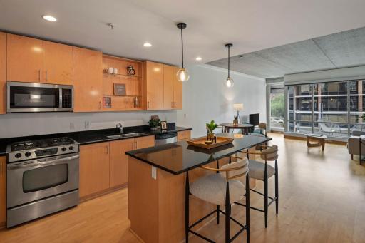 Step into a fresh and clean space in a beautiful building