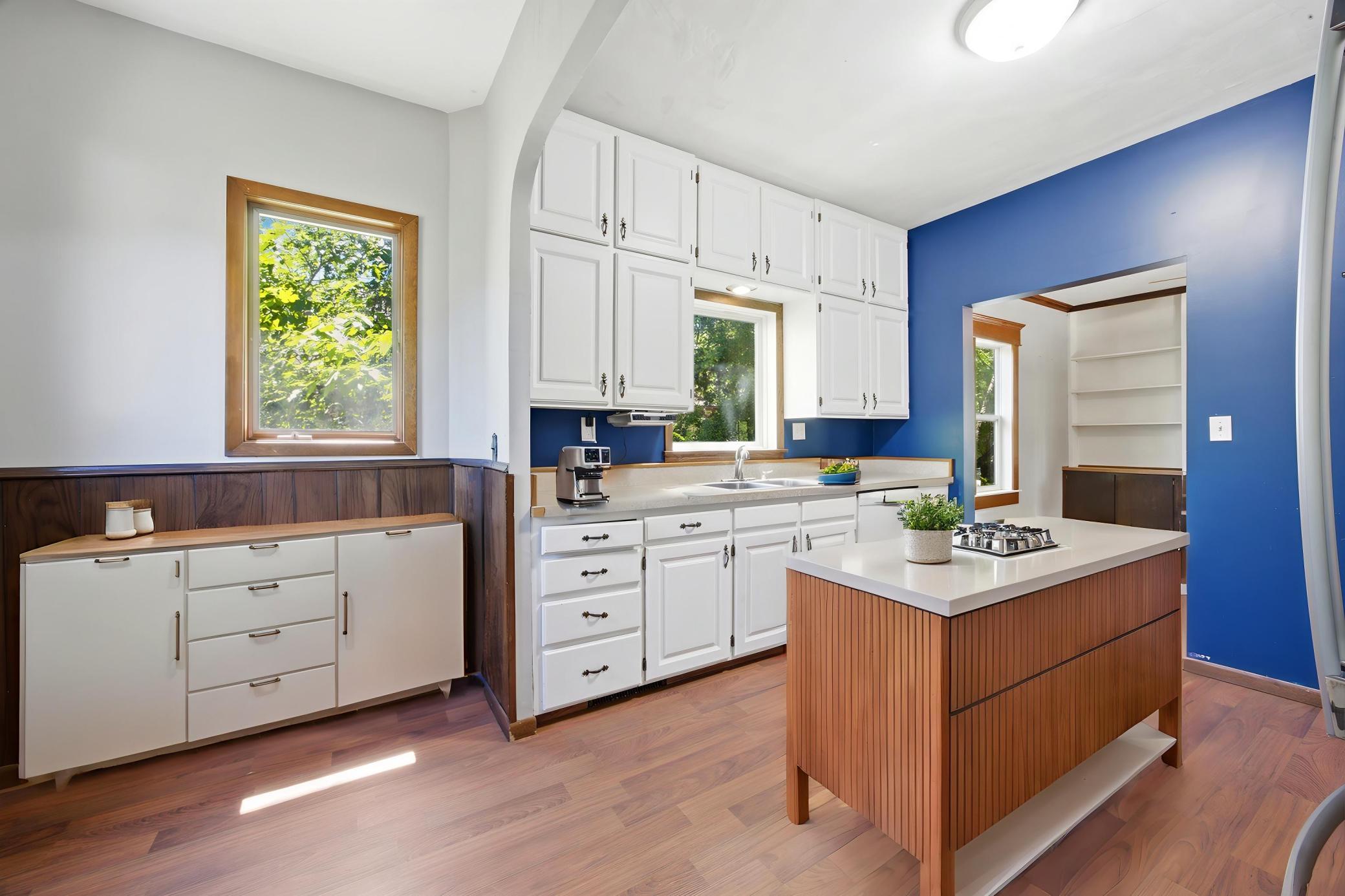 Virtually Staged Kitchen