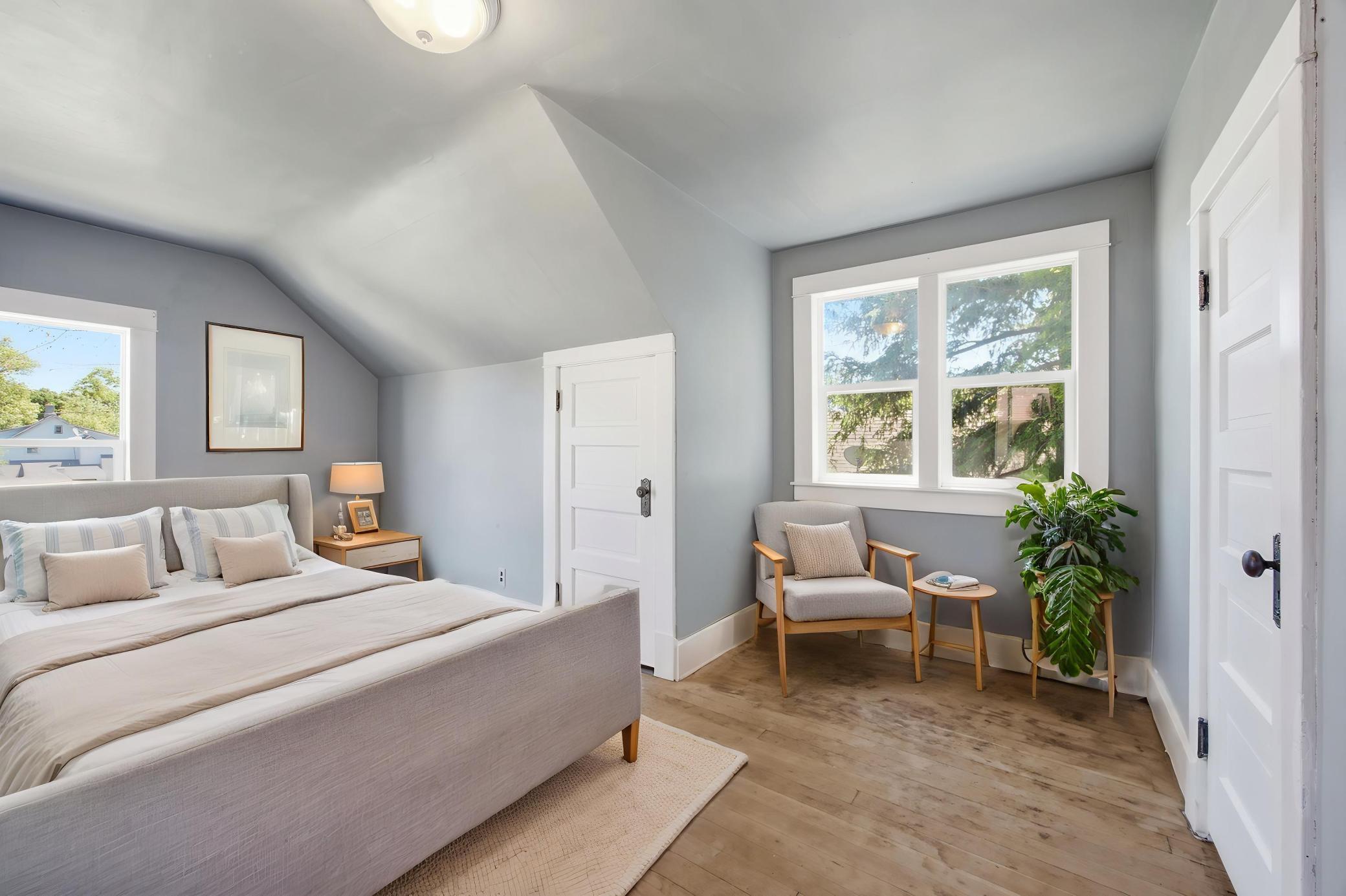 Virtually Staged Bedroom 1