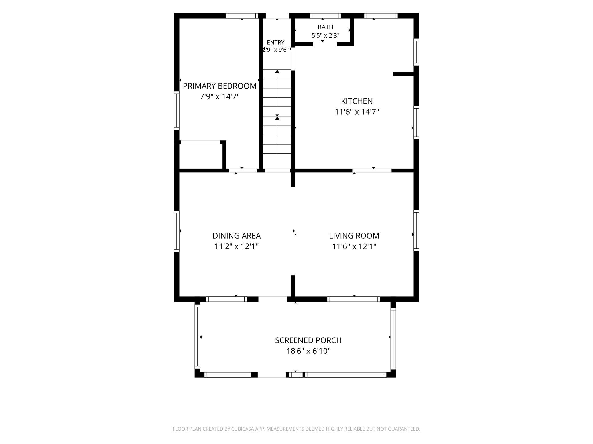 Main Level Floor Plan