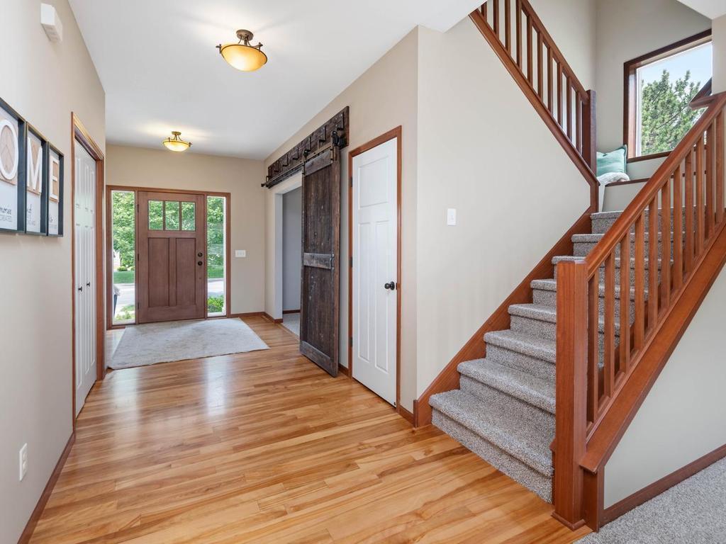 Spacious front foyer