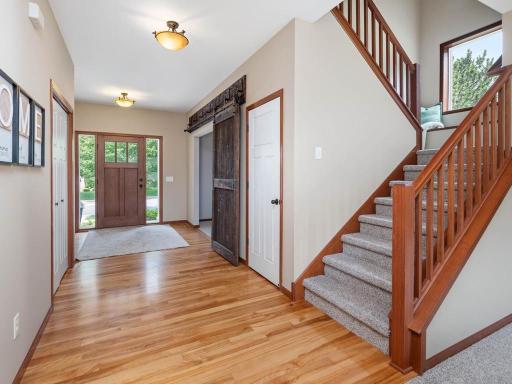 Spacious front foyer