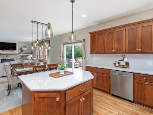 Huge kitchen island