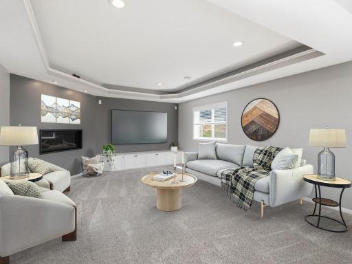 Virtually enhanced lower level