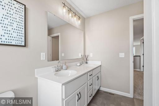 Photos of previously finished home - model home
