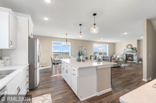 Photos of previously finished home - model home