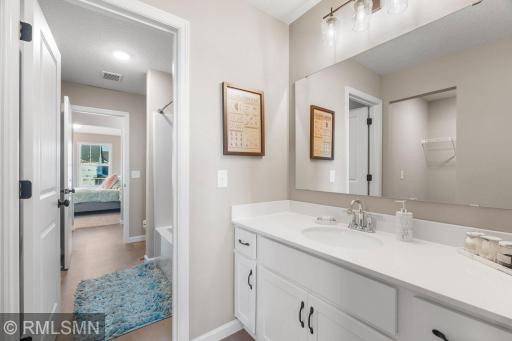 Photos of previously finished home - model home