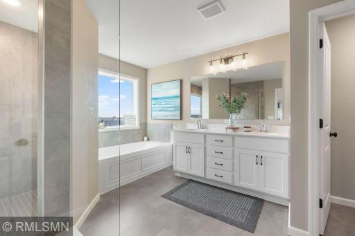 Photos of previously finished home - model home