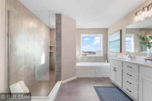 Photos of previously finished home - model home