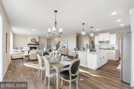 Photos of previously finished home - model home