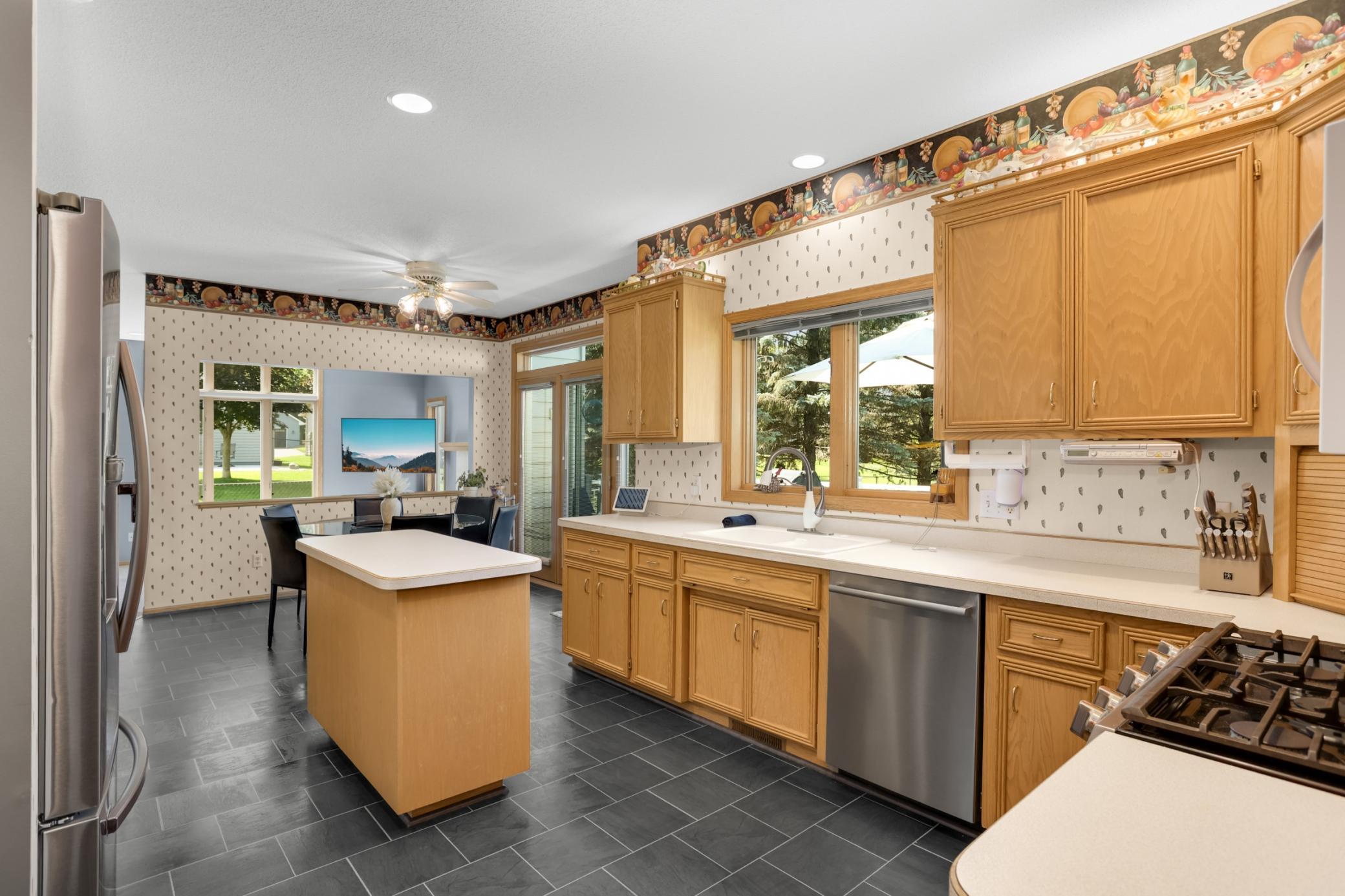 The natural light and easy flow if this home are outstanding.