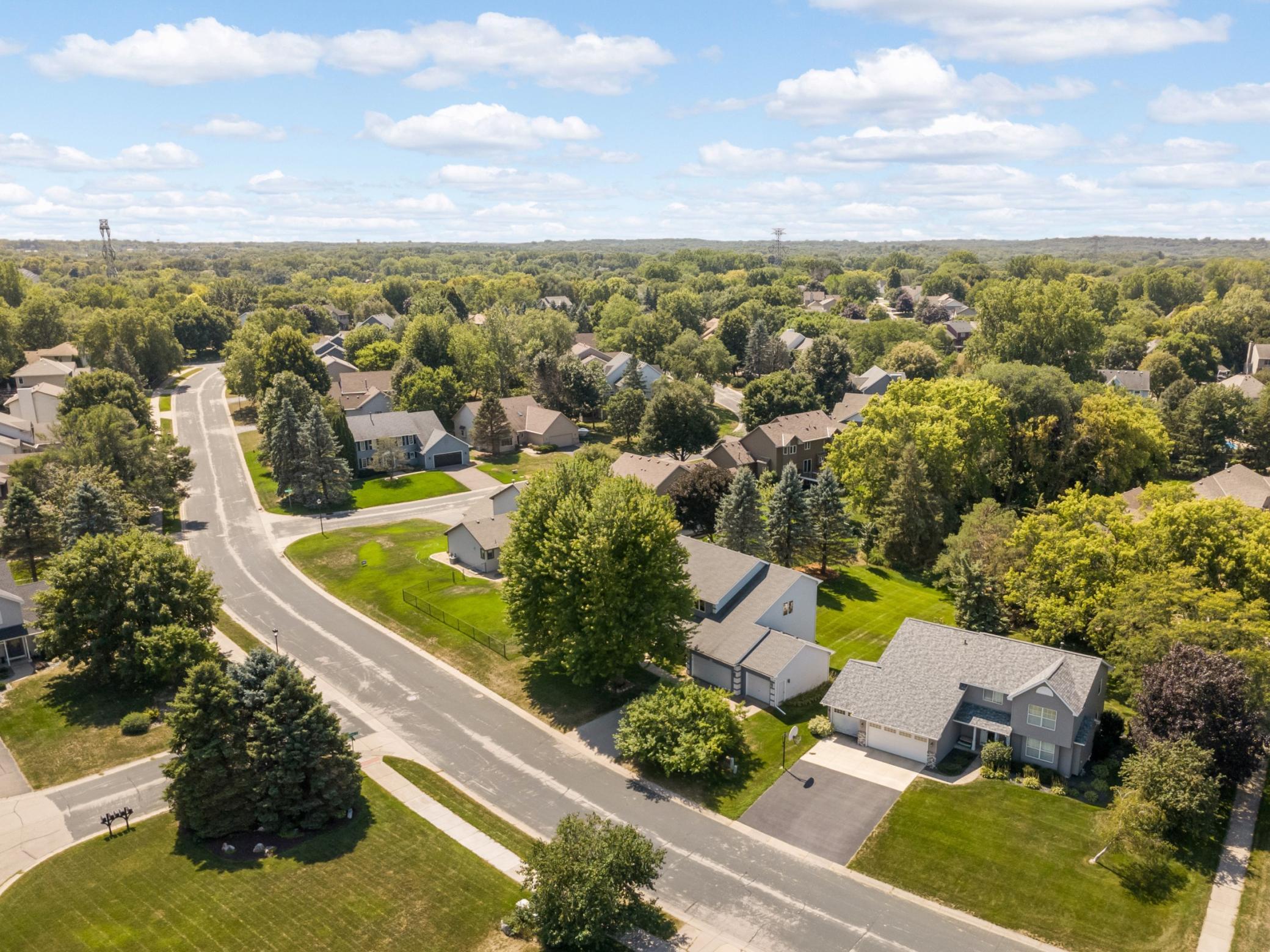 Nestled in a mature and coveted neighborhood in Eagan.