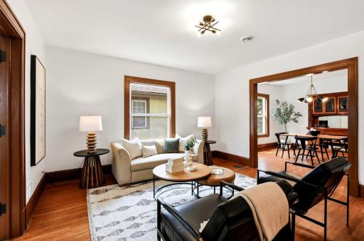 The spacious living and dining areas flow seamlessly together, creating an open, welcoming space that's perfect for everyday living, entertaining, and making lasting memories.