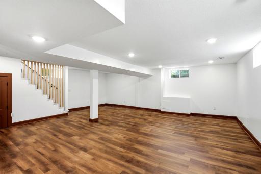 This generous lower level is more than just extra square footageâit's a space where your family can spread out and enjoy life. Create a cozy movie room, children's play area, game room, home gym, or whatever best suits your needs.
