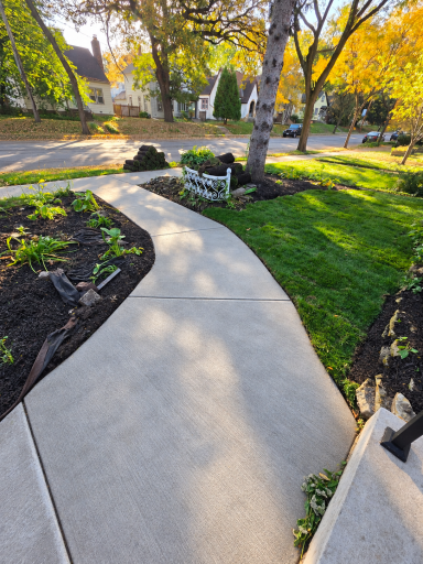The owner made a substantial additional investment in the outdoor spaces, adding new concrete in the front and back yards, fresh soil and sod, and refreshed garden beds. response to showing feedback.