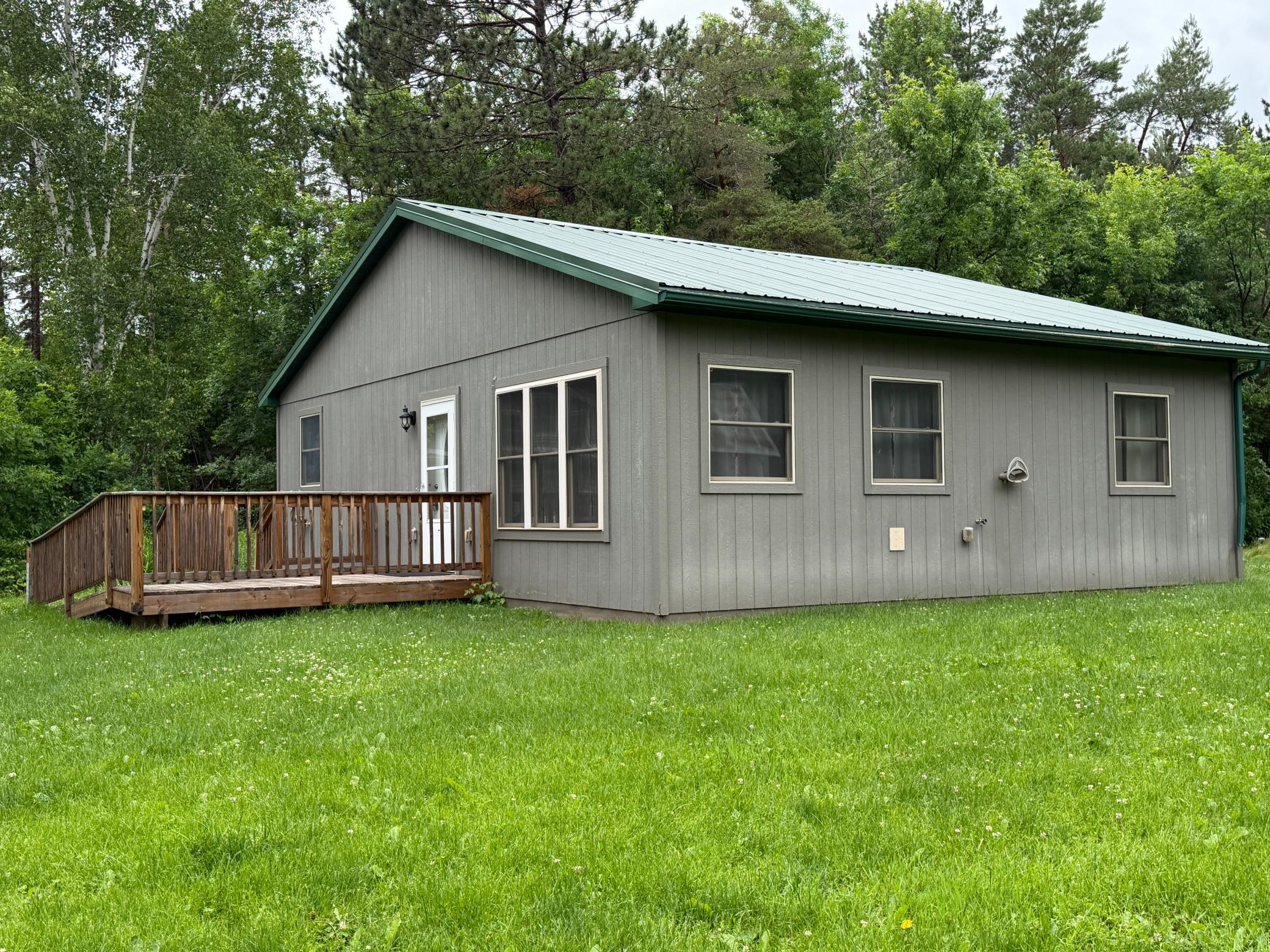 One level Country living on 12. 5 acres