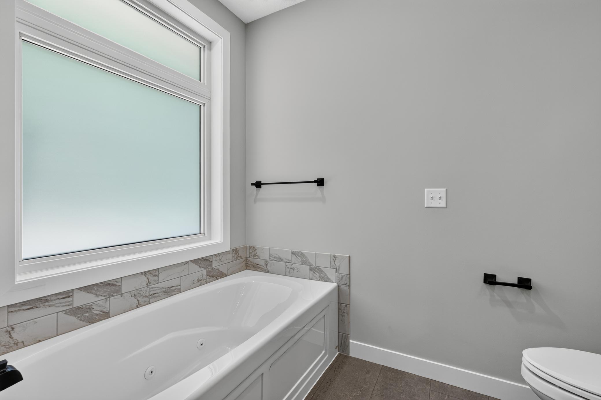 Relax in the jetted tub