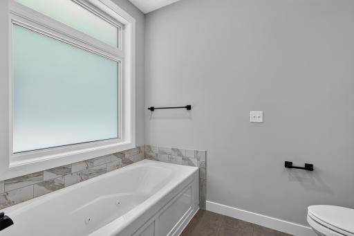Relax in the jetted tub