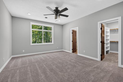Light and bright primary bedroom