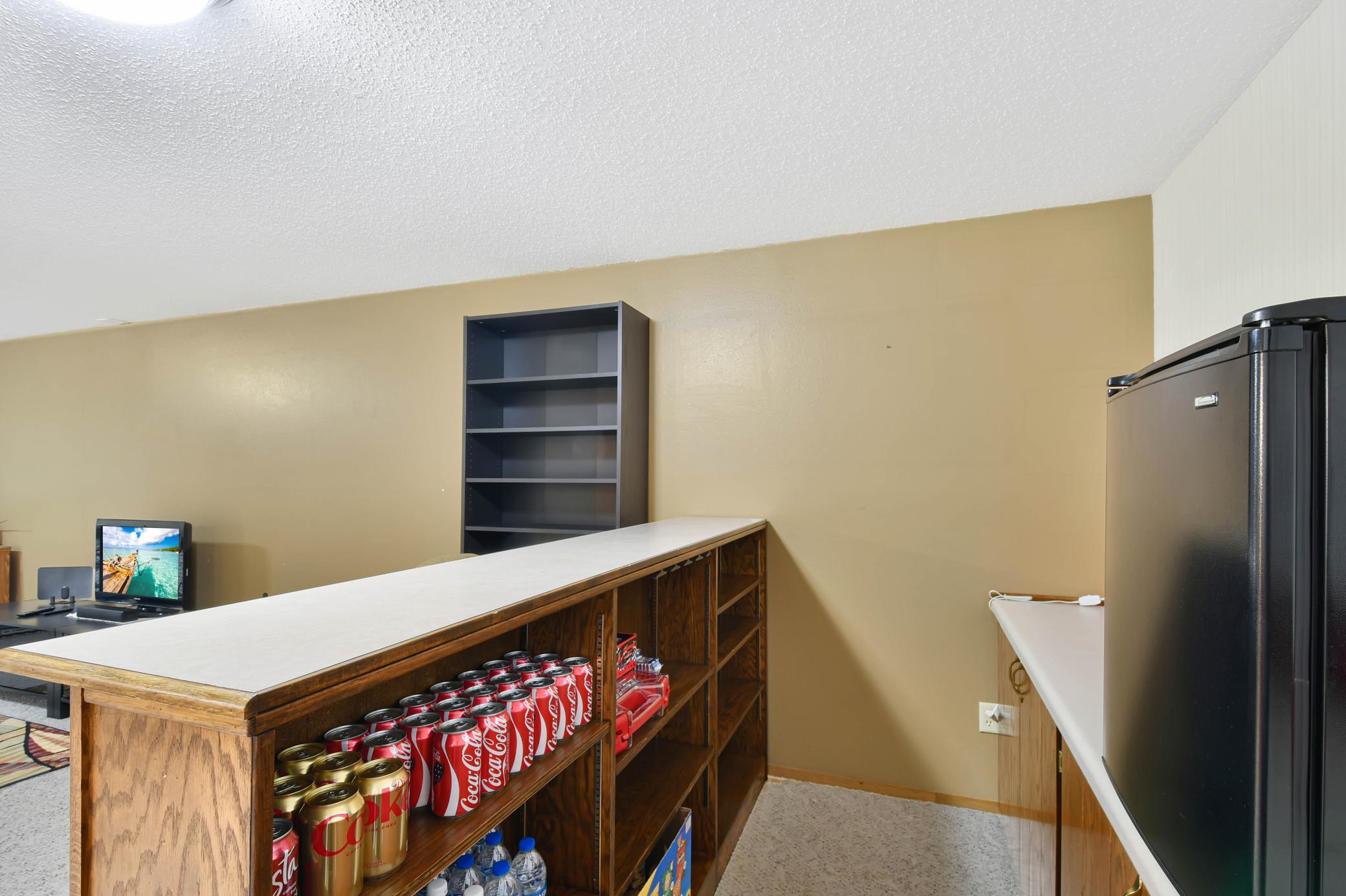 Family room bar