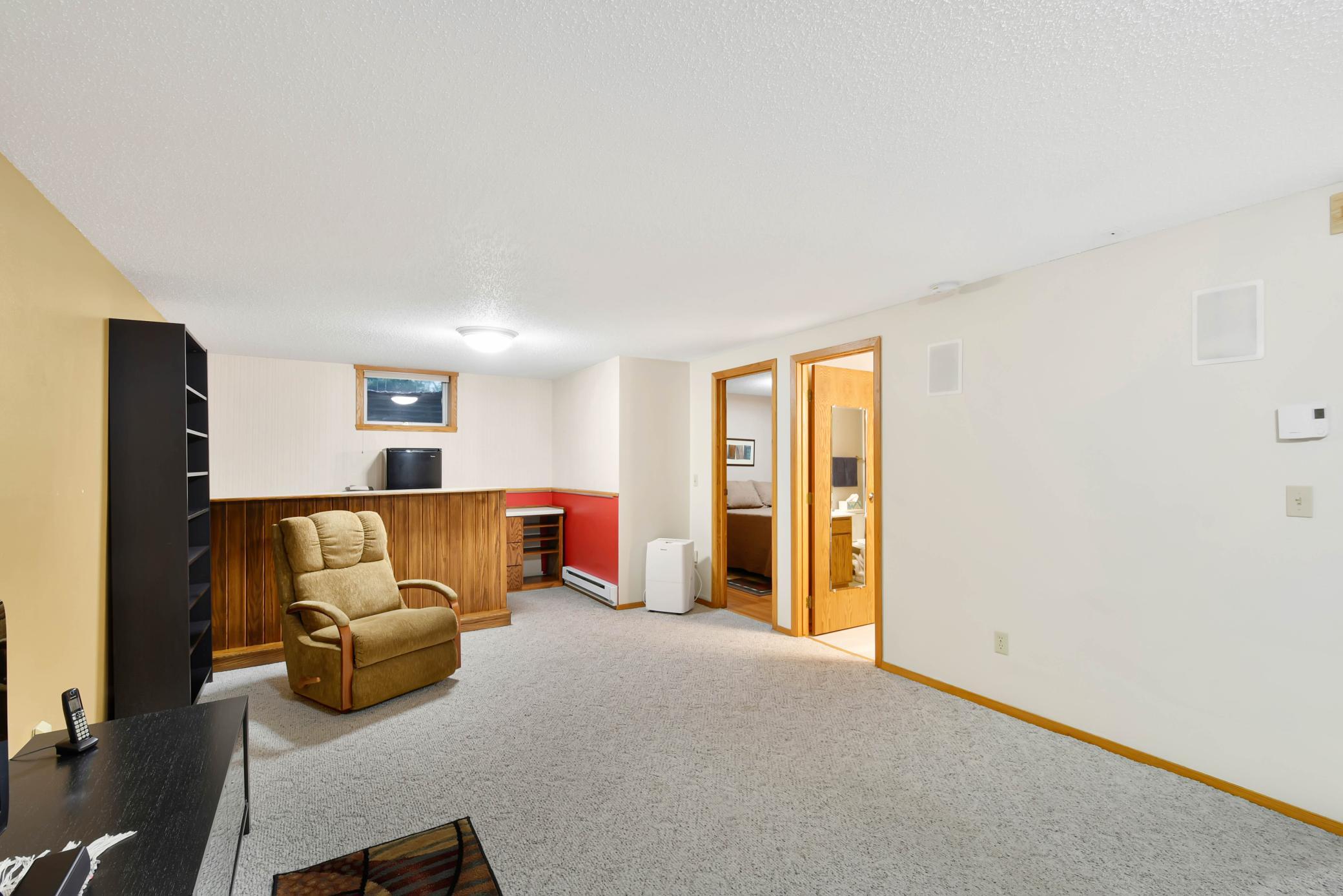 View to bedroom and bathroom