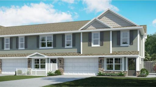 Photo for 3080 Cedar Street, Little Canada, MN 55117 - listing #7102298 (Exterior rendering, actual home's finishes will vary.)