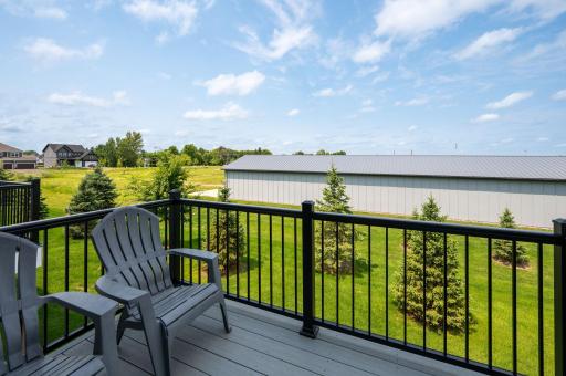 Private view from your maintenance free deck!