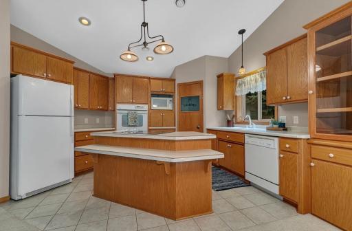 Open concept kitchen