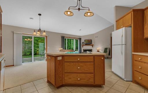 Kitchen to living room