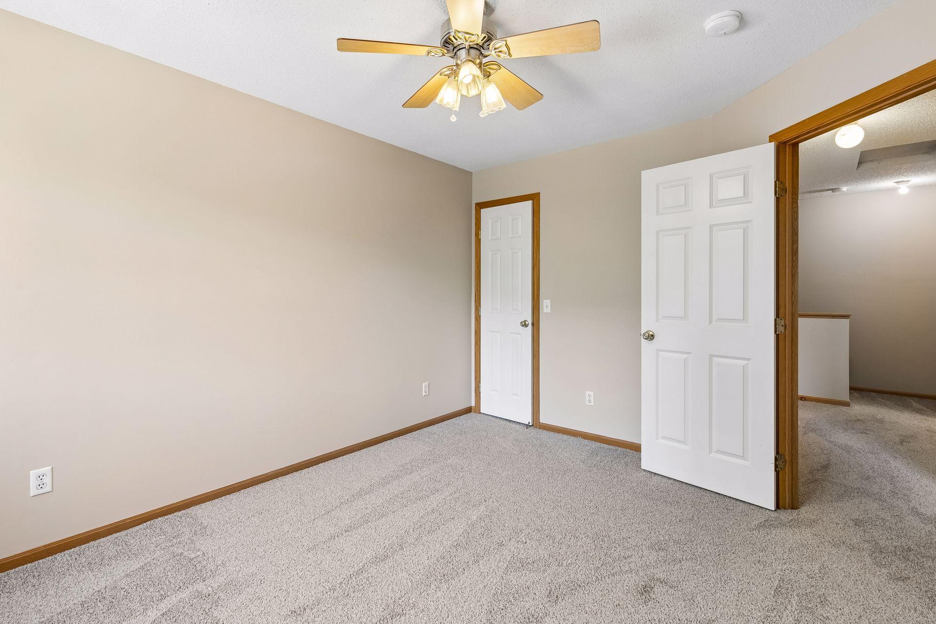 Another view - NEW carpet here too!