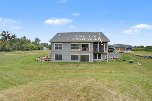 Add a large deck to increase seasonal fun!
