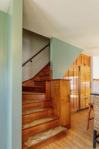 Don't miss the 2nd butler staircase that comes down into the kitchen.