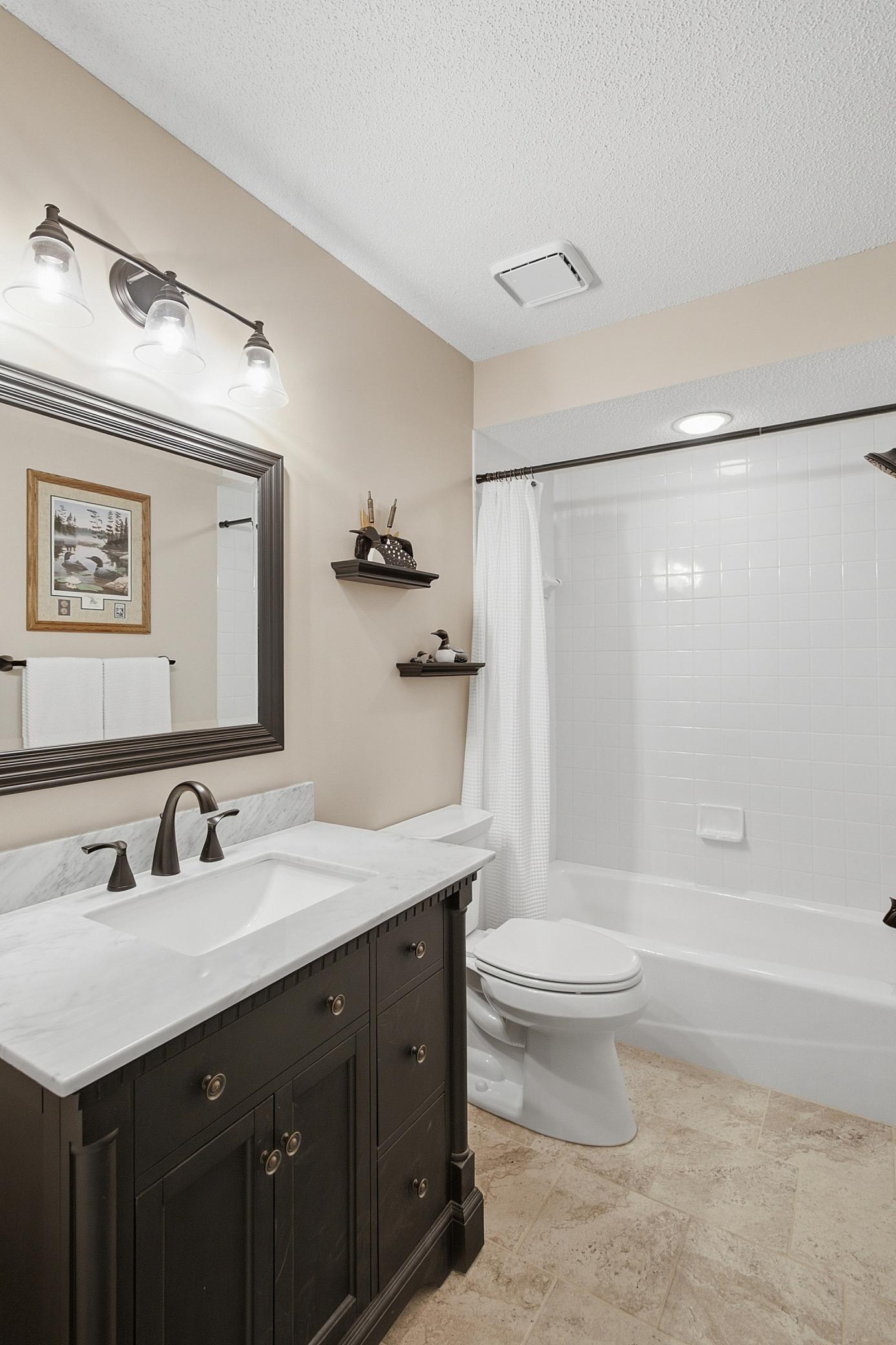Main hall bath was renovated in 2020
