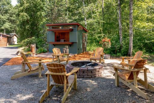 Tiki gathering spot