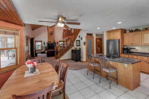 Dining Room into Living Room