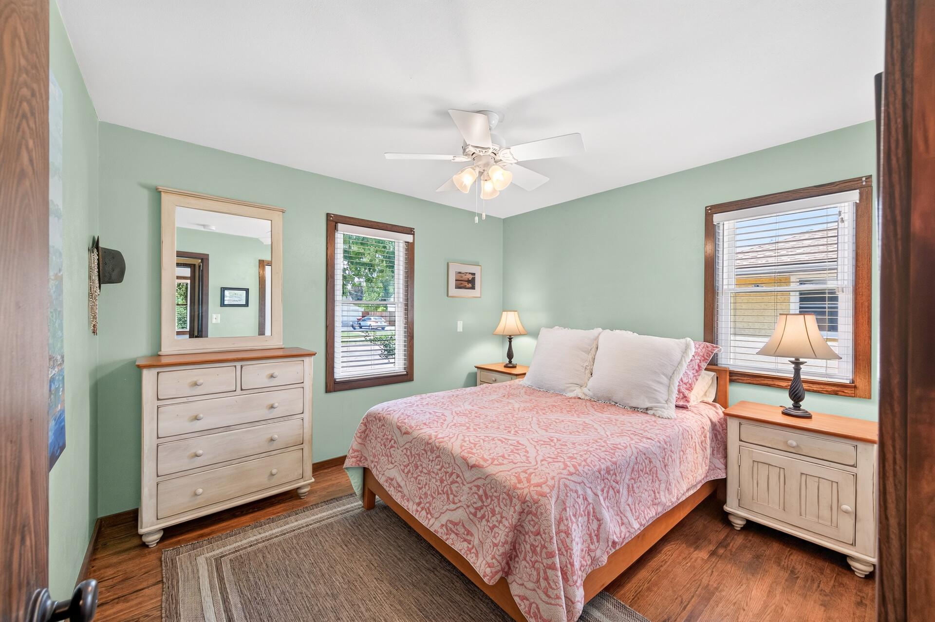 One of the two bedroom on the main...