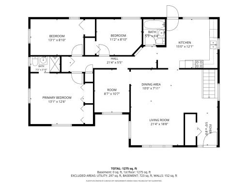 Main level floor plan