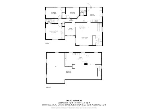 Combined floor plans